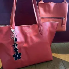 サマンサタバサ バイカラートートバッグ