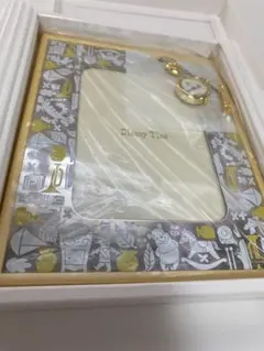 SEIKO Disney くまのプーさん　時計付きフォトフレーム