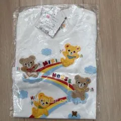 ミキハウス クマ刺繍 Tシャツ 80