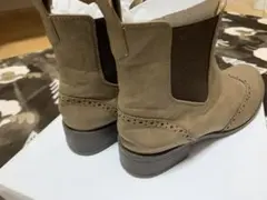 【中古品】合皮レディースブーツ　Lサイズ