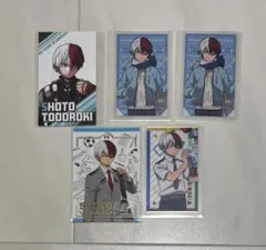 轟焦凍 カード&ステッカー 5枚セット