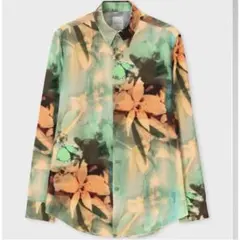 Paul Smith メンズシャツ ひまわり 麻 - メルカリ