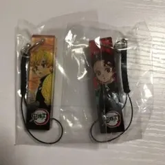 鬼滅の刃 竈門炭治郎 我妻善逸 根付アクリルキーホルダー