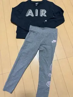 Nike AIRロゴスウェット&レギンスセット 120