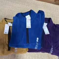 ユニクロ　フリースジャケット 3色セット XL