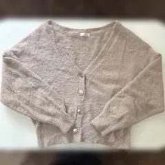 mysa closet 田中里奈　ピンクベージュ カーディガン