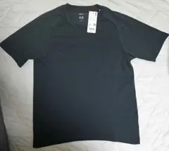 【新品未使用】UNIQLO ドライEX Tシャツ ダークグレー Sサイズのサムネイル