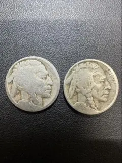 アメリカ 5セント バッファローニッケル 1936年 外国硬貨 古銭 まとめ