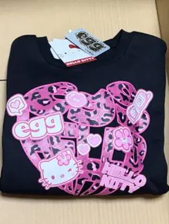 ハローキティ　アベイル　egg ギャル　ヒョウ柄　長袖　スウェット　Tシャツ