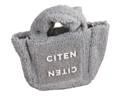 オトナミューズ 3月号増刊 付録 CITENクリアポケット付きもふもふボアバッグ