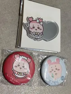 ちいかわ　トレーディング　缶バッジ　古本屋　カニちゃん