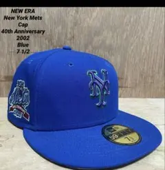 希少 NEW ERA ニューエラ Mets 40th 59FIFTY 7 1/2