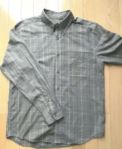 Eddie Bauer チェック柄 長袖シャツ M(日本Lサイズ相当)