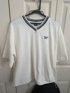 Reebok Vネック Tシャツ ホワイトのサムネイル