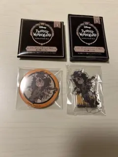 ツイステ　アクリルスタンド　アクスタ　缶バッジ　サバナクロー　レオナ