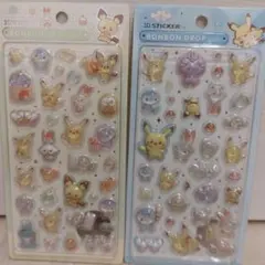 ぷくぷくシール 2枚セット