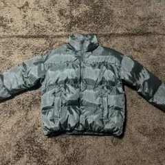 新品未使用✨【 epnok 】ダウンジャケット ブルゾン ブラック ストライプ