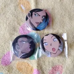 コナンファンブック2025 付録 長野県警缶バッジ 3個セット