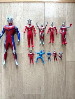 ウルトラマンフィギュアセット 10体