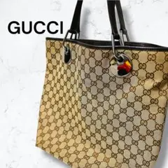 GUCCI グッチョリ オリバー チャーム付き GG柄 トートバッグ - メルカリ