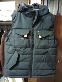 BURTLE 5054 XL バートル　ブラック 　ベスト 　サーモクラフト