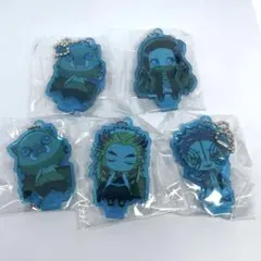 鬼滅の刃　ここみえアクリルフィギュア　4種類5個セット