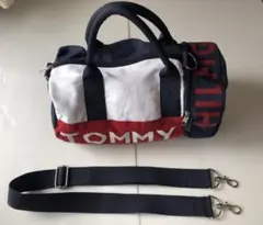 トミーヒルフィガー ミニボストンバッグ