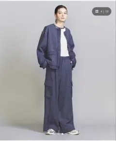 【美品】BEAUTY&YOUTH UNITED ARROWSワイドカーゴパンツ