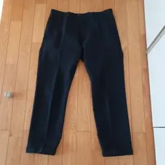 31 lideal ネイビー　パンツ　スラックス　シアサッカー