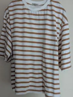 お値下げ♪サマンサモスモス。ストライプ Tシャツ 半袖 コットン100%
