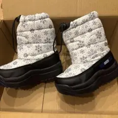 cosby 雪の結晶柄 スキー用ブーツ S (16cm)