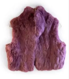 Presque Tout（プレスクトゥ）リアルラビットファー ベスト