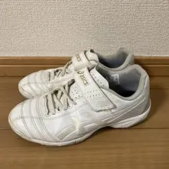 【20㎝】asics サッカー・トレーニングシューズ ホワイト