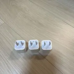 AppleのUSB電源アダプタ3個セット