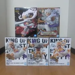 ワンピース モンキー・D・ルフィ ギア5 フィギュア ニカ フィギュア５体セット