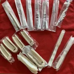 ☆ホテルアメニティ ／#トラベルセット #歯ブラシ & ヘアブラシ #使い捨て