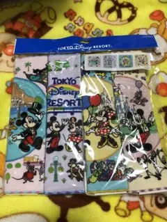 ディズニー ミニタオル4枚セット