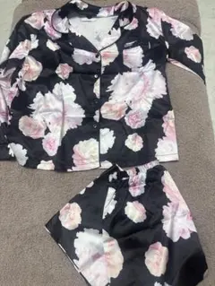 datura 花柄サテンパジャマセット