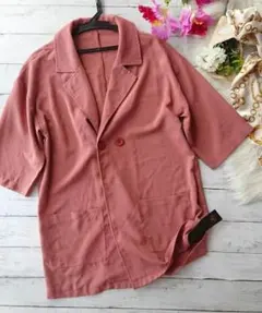 新品タグ付き！ABITOKYO☆オーバーシルエット☆薄手シャツジャケット