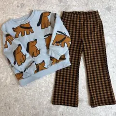 ZARA 2点セット トレーナー＆フレアパンツ