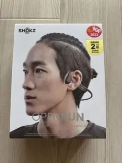 【美品】SHOKZ OPENRUN 骨伝導イヤホン