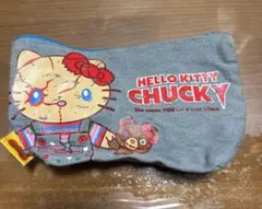 ハローキティ　チャッキーコラボ　ポーチ