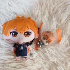 ハイキュー!! プチッとすわりマス ミニフィギュア ぬいぐるみちゃーむ 日向翔陽