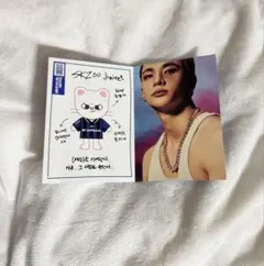 StrayKidsヒョンジン KARMA SKZOOver.プロフィールカード