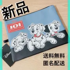 ディズニー✨101匹わんちゃん✨フラットポーチ✨ダルメシアン✨犬✨