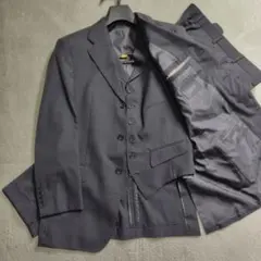 バーバリーブラックレーベル　3ピース　スーツ　スーパー120　ノバチェック　L