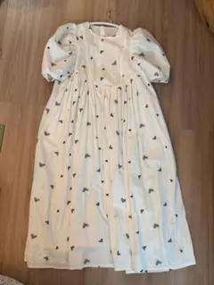 bibiy. EMILY HEART DRESS　ハート柄　ワンピース　4-9 bibiy. EMILY HEART DRESS ハート柄 ワンピース 4-9 - メルカリ