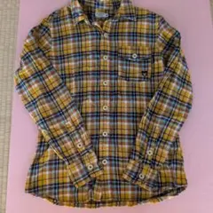 DOUBLE.B ミキハウス チェックシャツ M 155-165