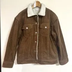 コーデュロイ フリースジャケット