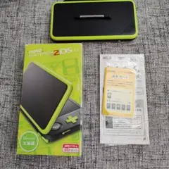 NEWニンテンドー2DSLL ブラック×ライム本体(箱有り) 動作確認済み